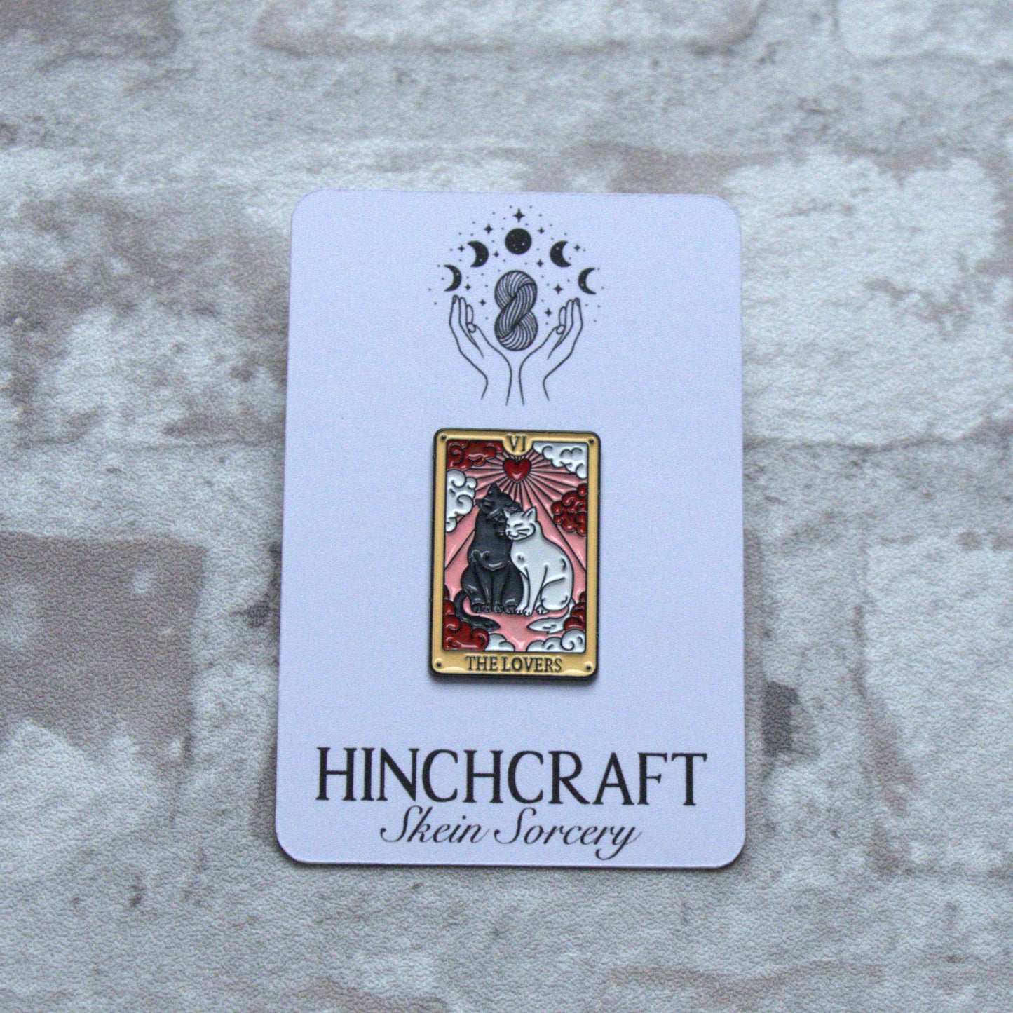 The Lovers Tarot Pin