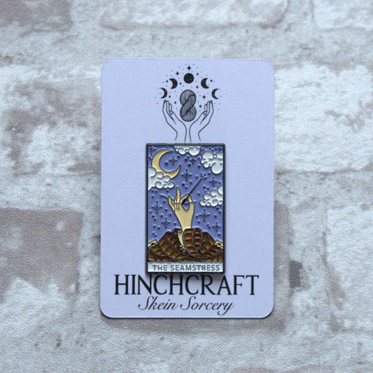 The Seamstress Tarot Enamel Pin