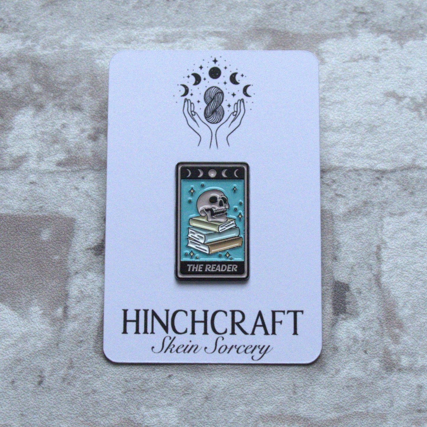 The Reader Tarot Enamel Pin